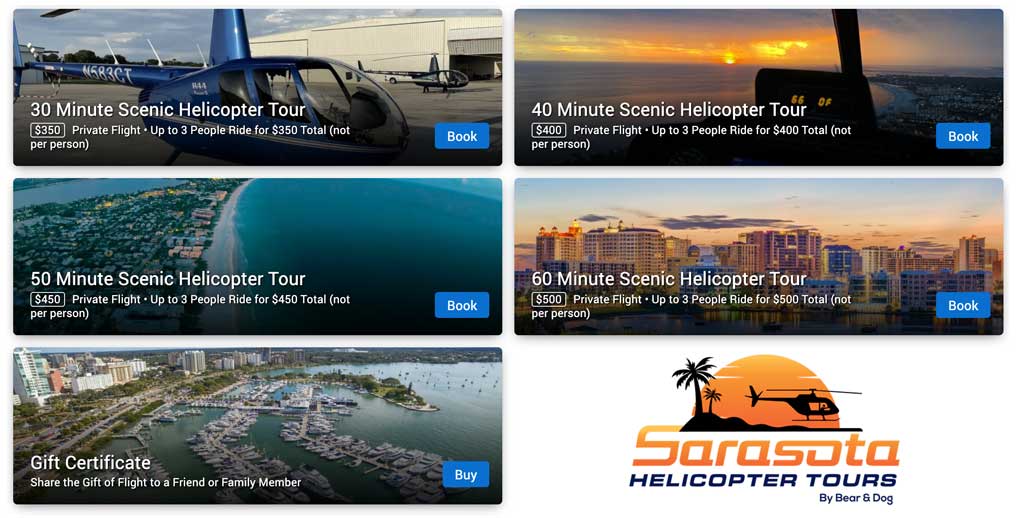 Helicopter tour packages 1