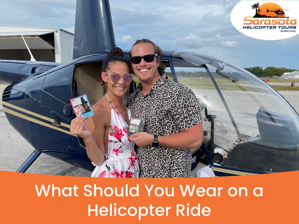 what to wear on a helicopter ride