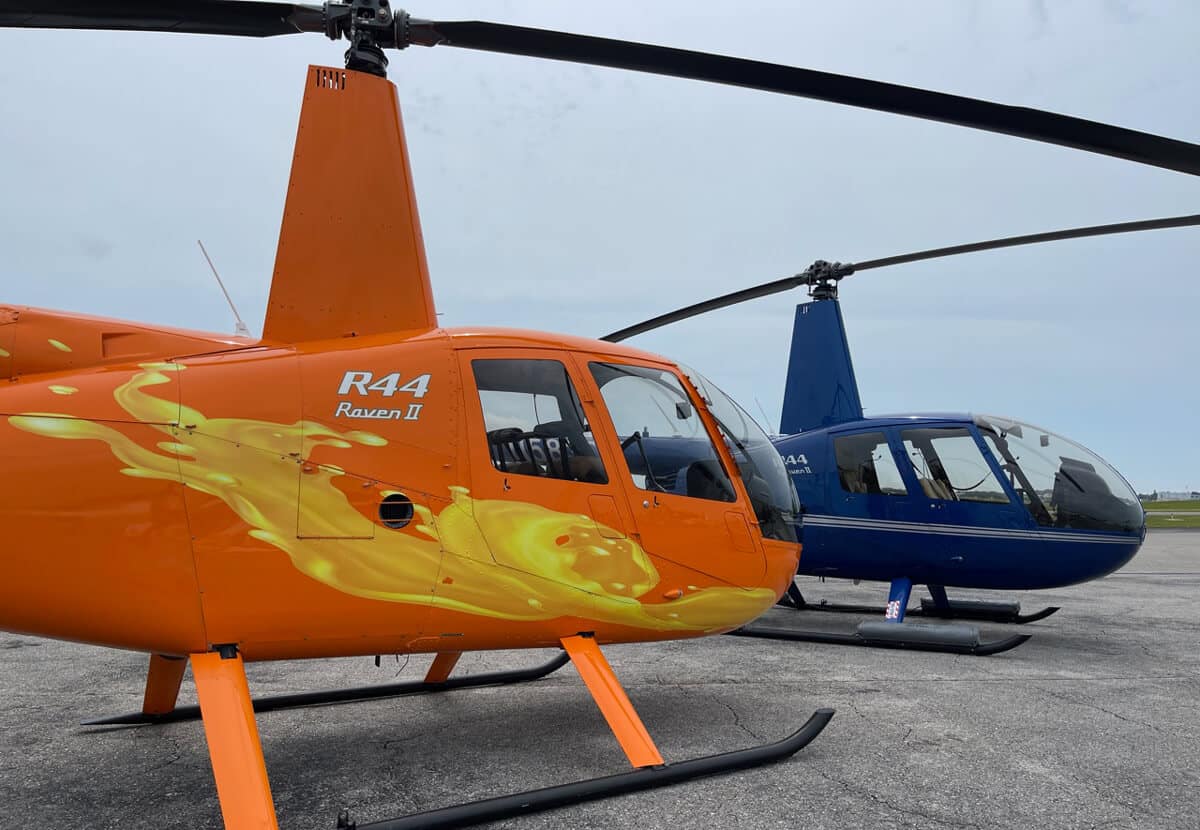 sarasota helicopter tours