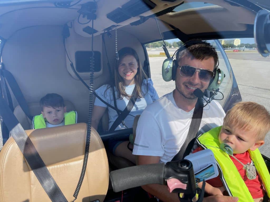 helicopter tours with kids