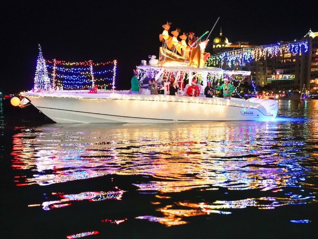 Sarasota holiday boat