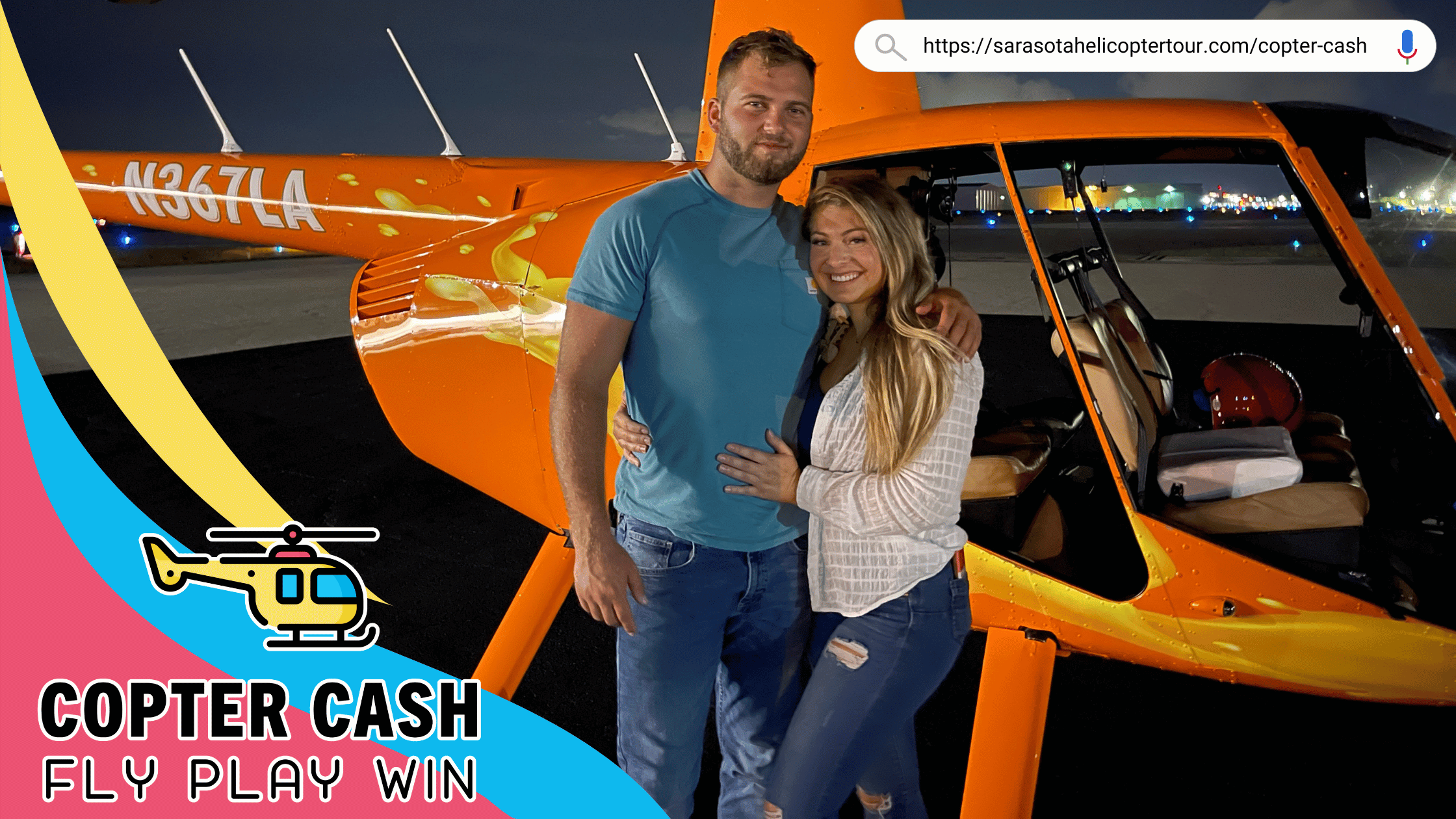 Sarasota’s Copter Cash Combines Trivia Nights with Sky-High Sights - Copter Cash - Sarasota Helicopter Tours