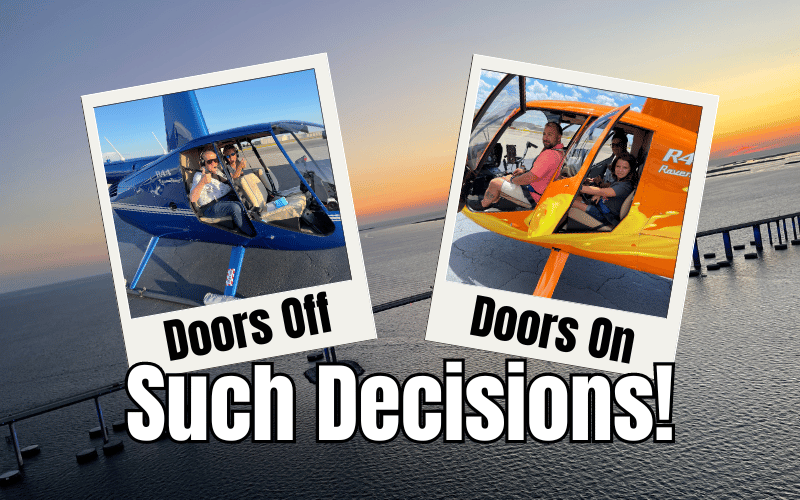 The Sarasota Helicopter Tours Service Difference